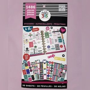 The Happy Planner Value Pack Sticker Book EVERYDAY PLANS 1,486 Stickers NEW